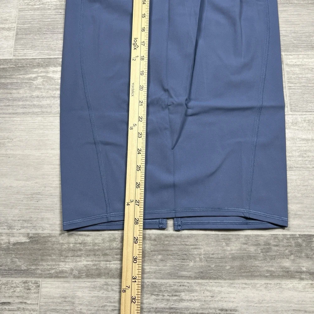 NWT Lululemon Skirt 4 Nulu Slim-Fit High-Rise‎ Iron Oasis Blue LW8AH0S Midi New - Picture 6 of 8